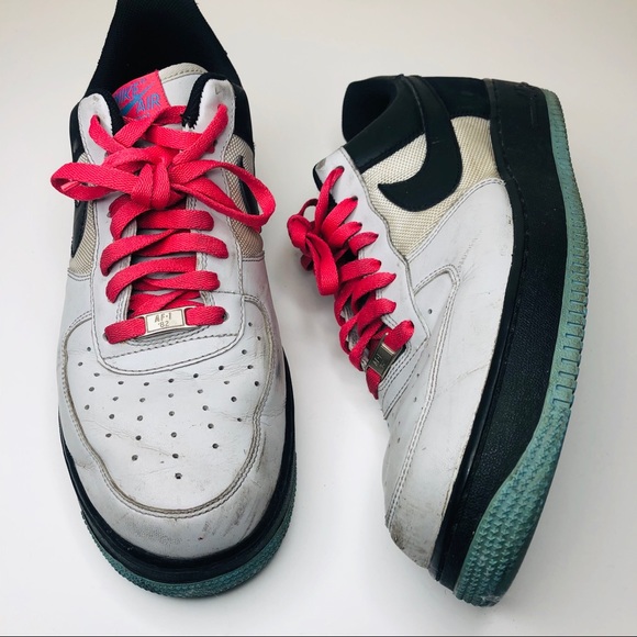 nike air force 1 black flamingo